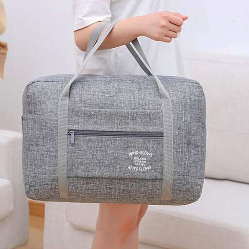 the bag is made from recycled leather.