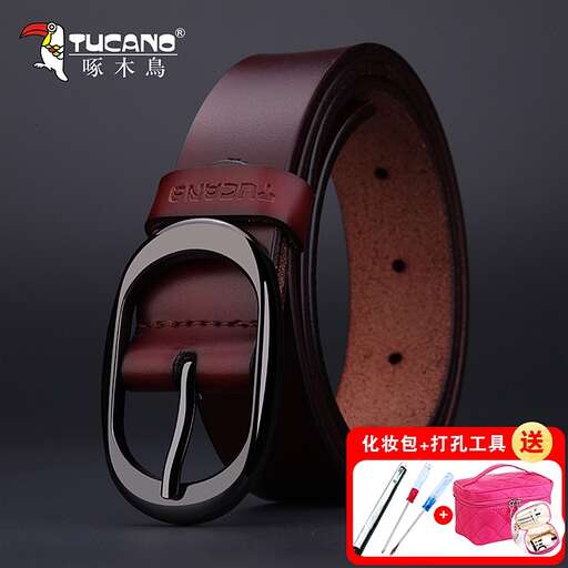 men's leather belt with a wide buckle