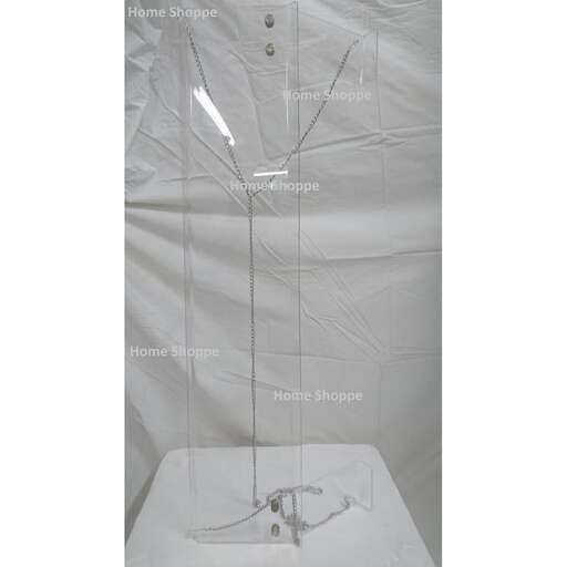 a white shirt and a tie on a mannequin.