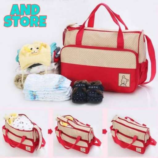 diaper bag for baby and baby.