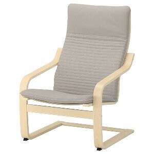 i love this chair in white and gray.
