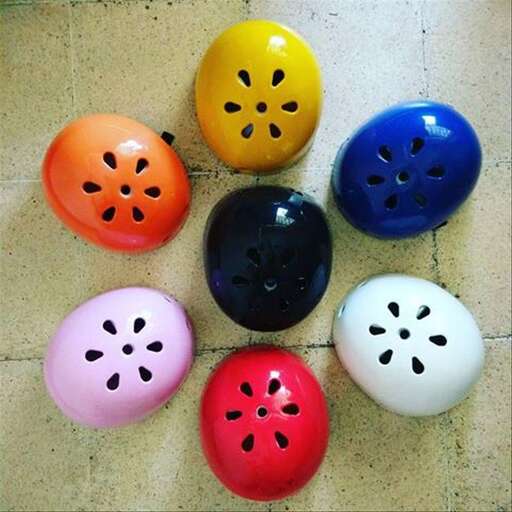 the colorful plastic balls are in the same way.