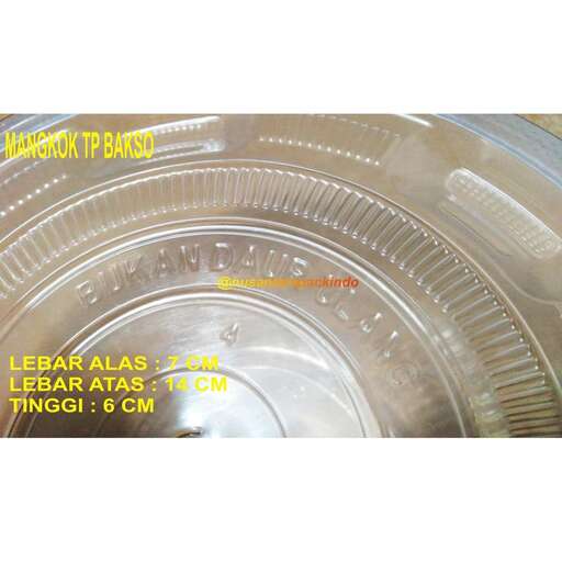 a clear plastic bowl for the front and back.