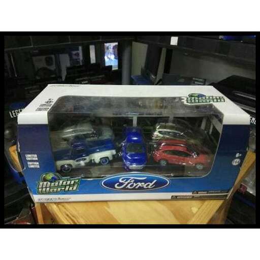 a toy car in a box