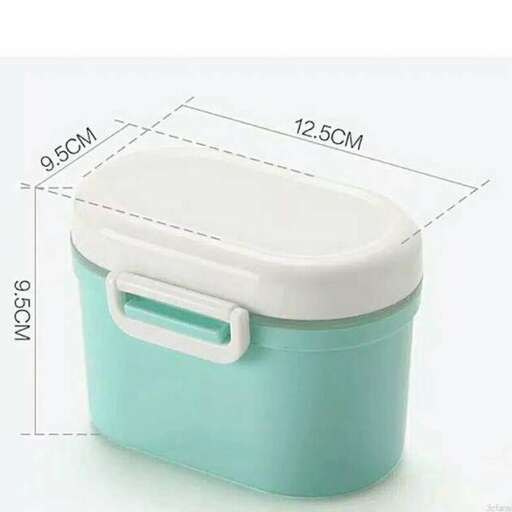 a plastic container with a lid and a lid