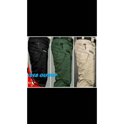 a pair of men's pants with a black stripe.